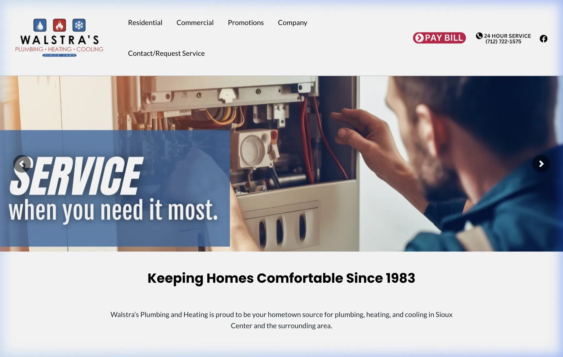 Walstra Plumbing & Heating | Mechanical Services